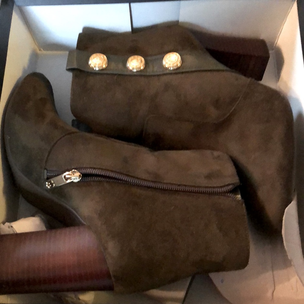 Tommy Hilfiger Domain 3 Boots in Olive
